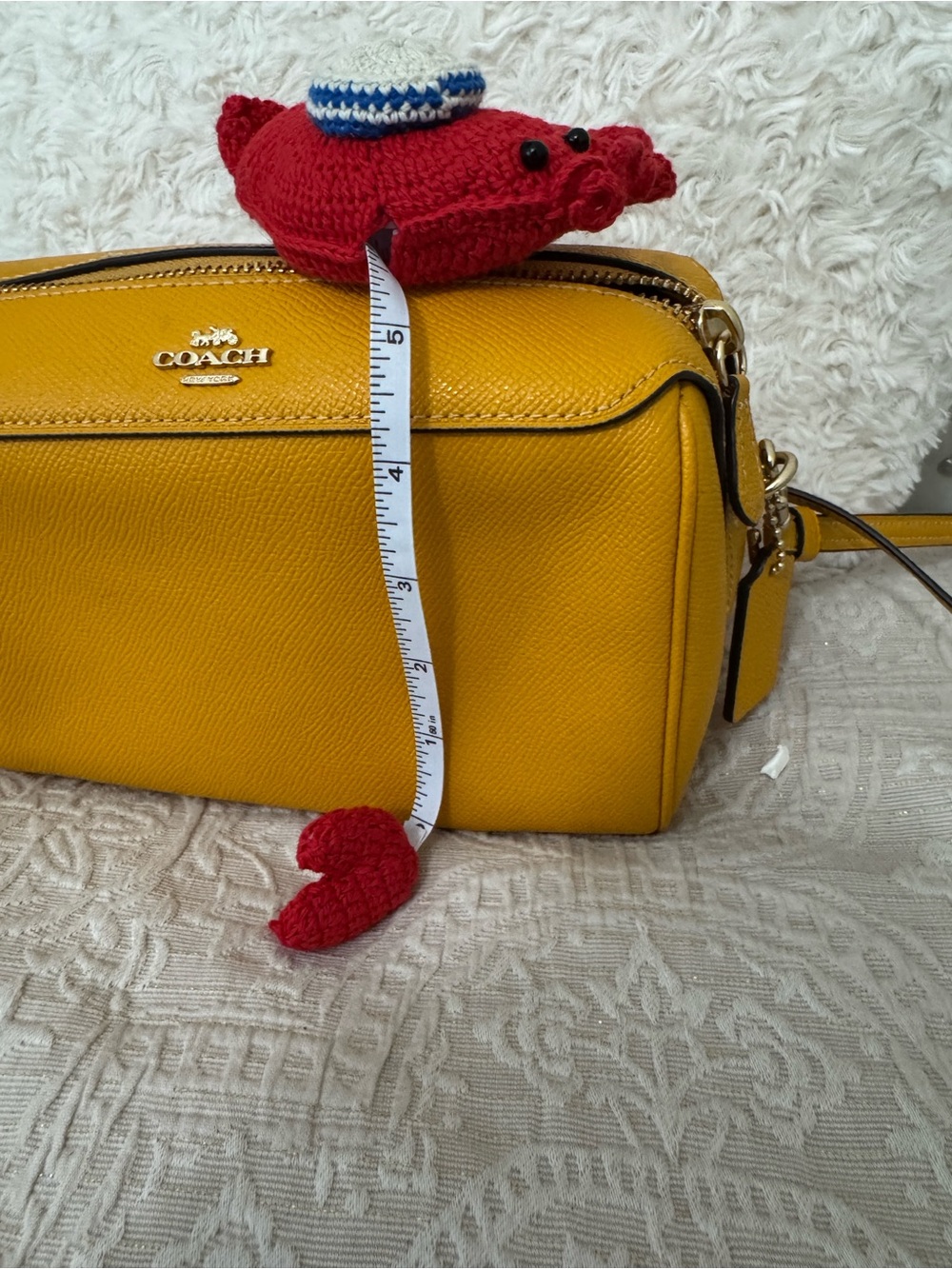 Coach Mustard Yellow Crossbody - Picture 8 of 8